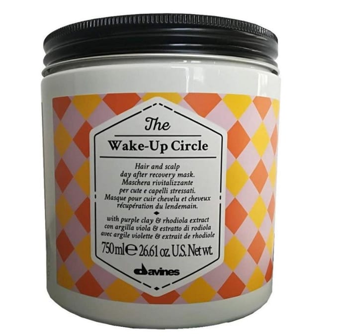 Davines, The Wake-Up Circle, Haarbehandeling Kleimasker, Herstellend, 750 ml