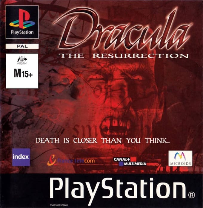 Dracula The Resurrection PS1