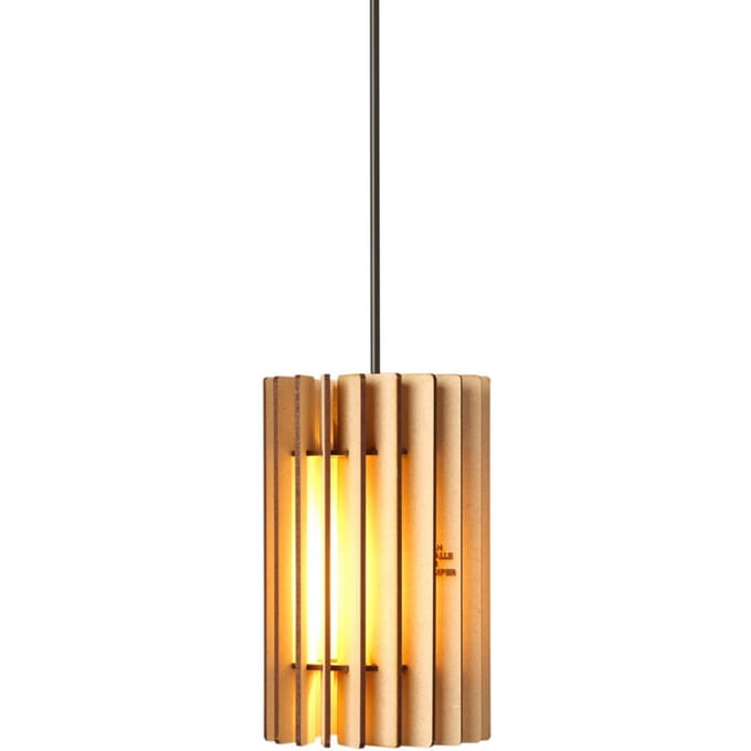 Zylinder hanglamp - Naturel