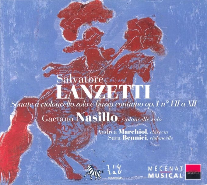 Gaetano Nasillo - Lanzetti: Sonate A Violoncello (CD)