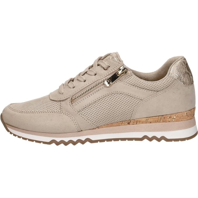 Marco Tozzi Sneakers beige Synthetisch - Dames - Maat 39