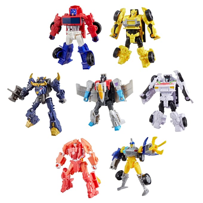 Tra Cyberworld Cyber Changers Ast - G1042 - Cyber Changers - Dinobot Snarl