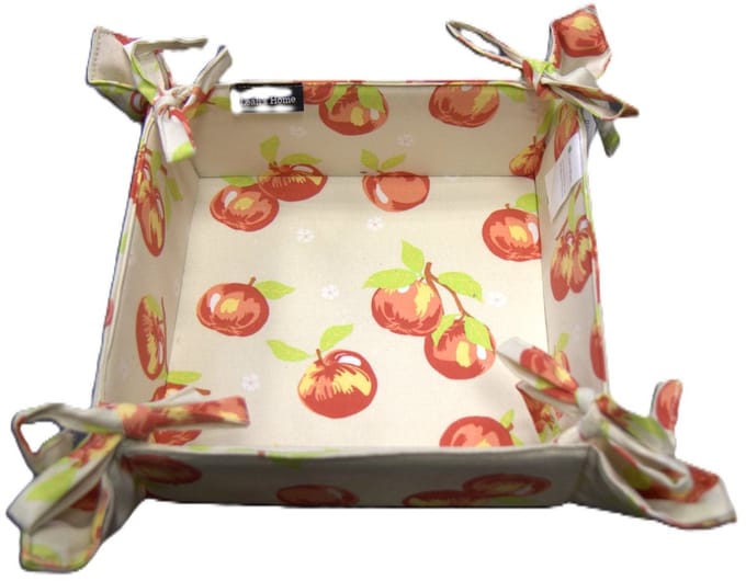 Broodmand - Stoffen mand - Appel - Breadbasket