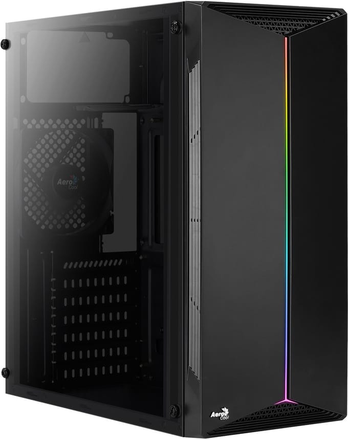 AeroCool Split - mid tower - ATX: "Split - middelgrote toren - ATX - Case - Tower - Zwart