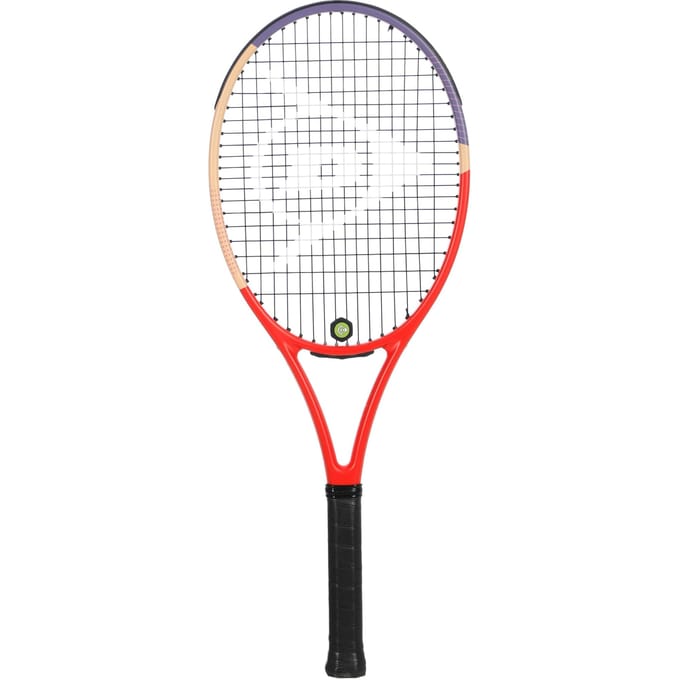 Dunlop- Tennisracket- TRISTORM TEAM 100 G2- Red/Peach/Purple