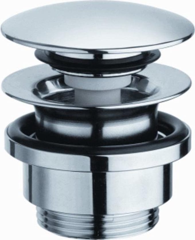 Raminex Up&Down Afvoerplug H6.5cm Messing Chroom