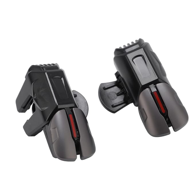 Mobiele Game Trigger Ergonomisch Gevoelig Verhoog Reactiesnelheid 6 Triggers Mobiele Telefoon Spel black