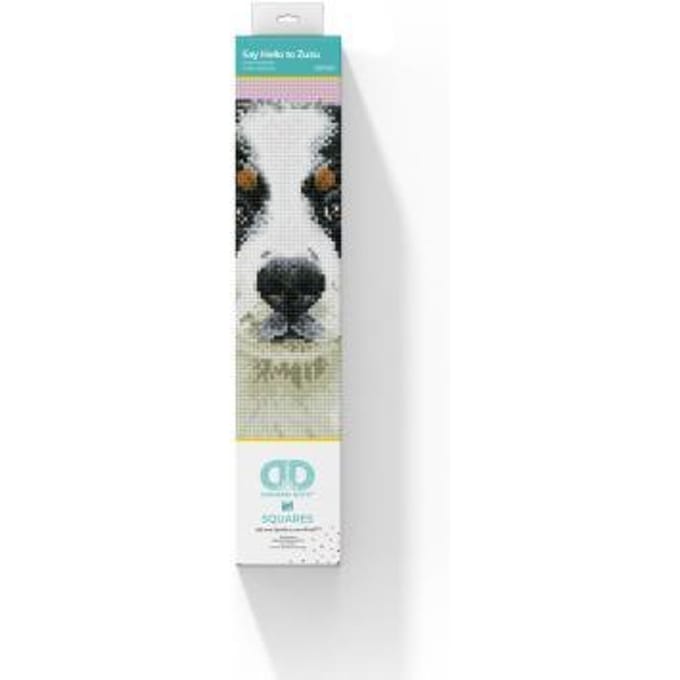 DIAMOND DOTZ Dog Zuzu - Diamond Painting - 11.664 Dotz - 29x29 cm