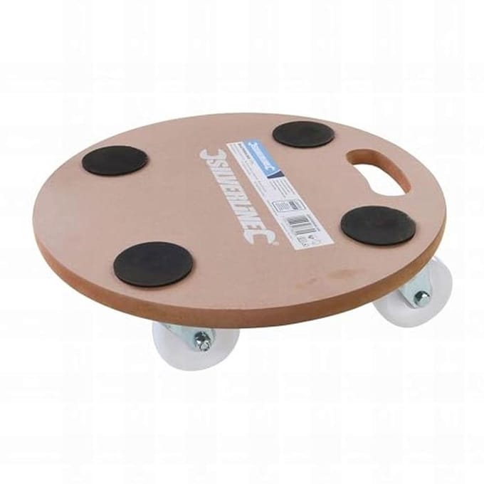 Ronde Platform Dolly 250 kg voor zware ladingen