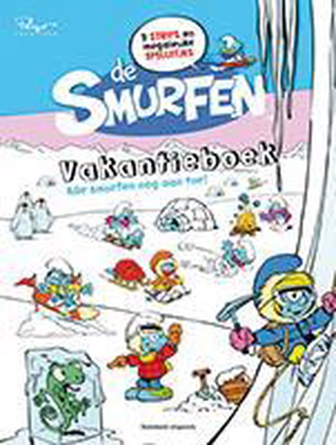 Smurfen Vakantieboek Winter
