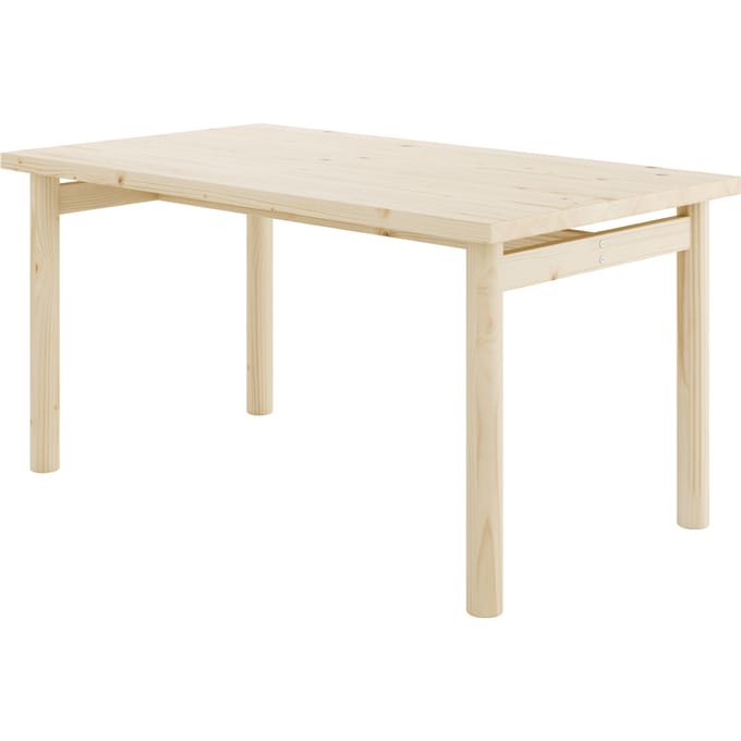 Karup - Pace eettafel - 101 Blanke Lak - transparant