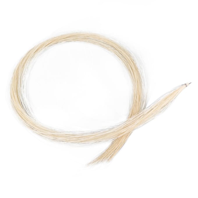 Vioolstrijkstokhaar Professioneel Wit Vioolstrijkstok Vervanging Paardenhaar Muziekaccessoires 1 2 white