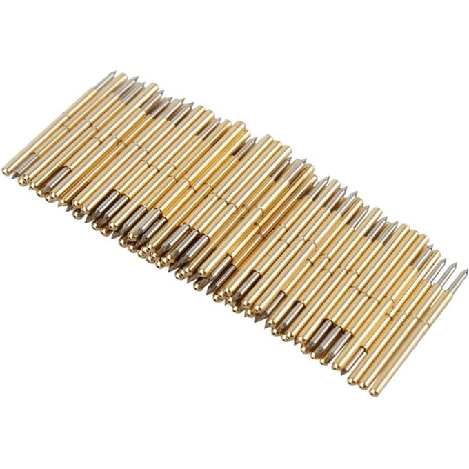 100 stuks P75‑B1 Veer Testsonde Ronde Pogo Pin PCB Testsonde