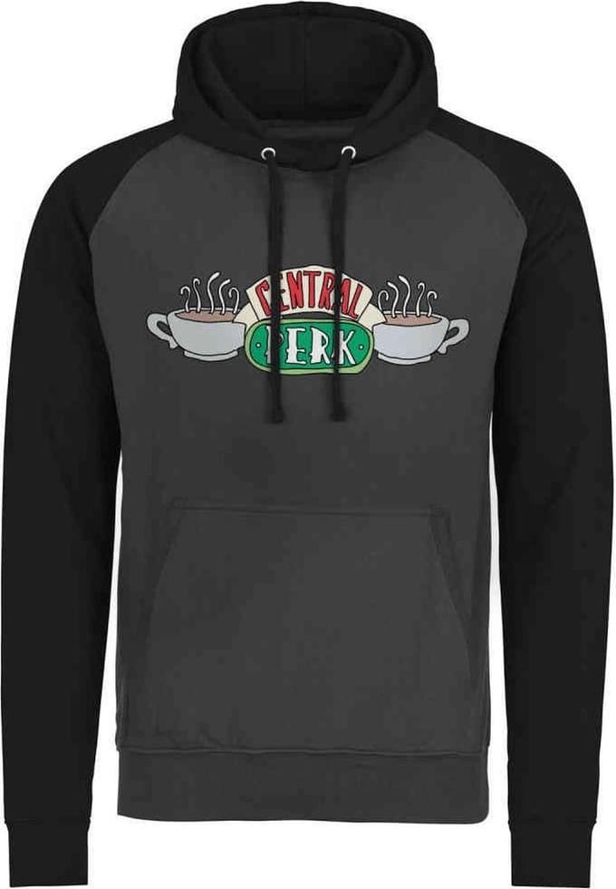 Friends Hoodie/trui -S- Central Perk Grijs/Zwart