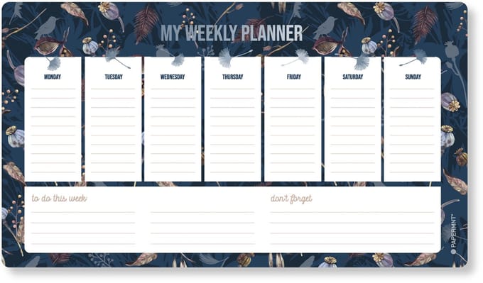 Kangaro weekplanner - Natural Beauty - 35 x 20 cm