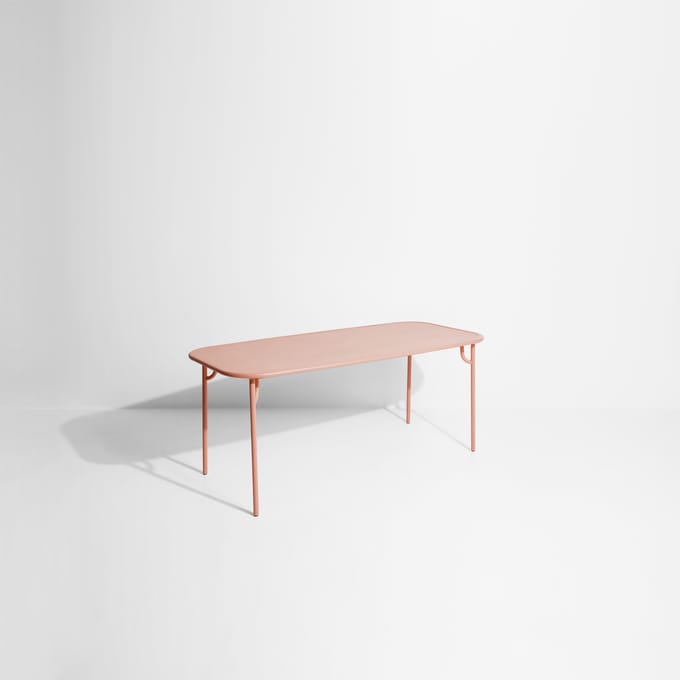 Petite Friture Week-End Tafel rechthoekig  - blush - klein