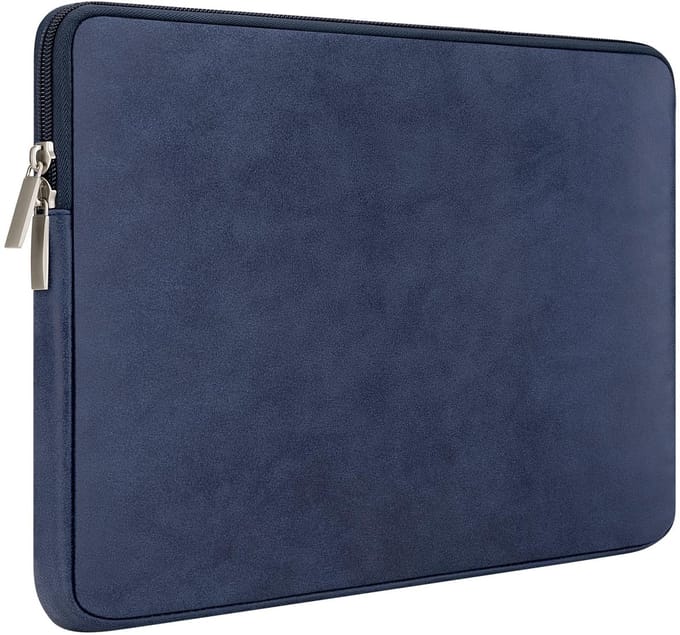 Dailygoods 15 Inch Laptop Sleeve - Waterbestendig PU Suede