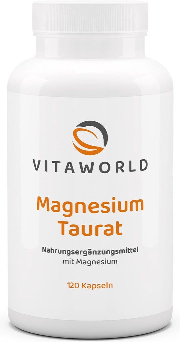 Vitaworld Magnesium tauraat 120 capsules