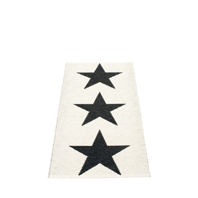 Pappelina - Viggo One vloerkleed - zwart - 70 x 150 cm