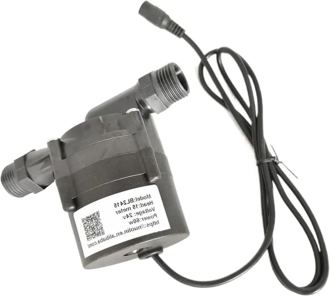 Douchepomp - Waterpomp - Douche versterken - Borstelloze motor - 11 meter - Zilver