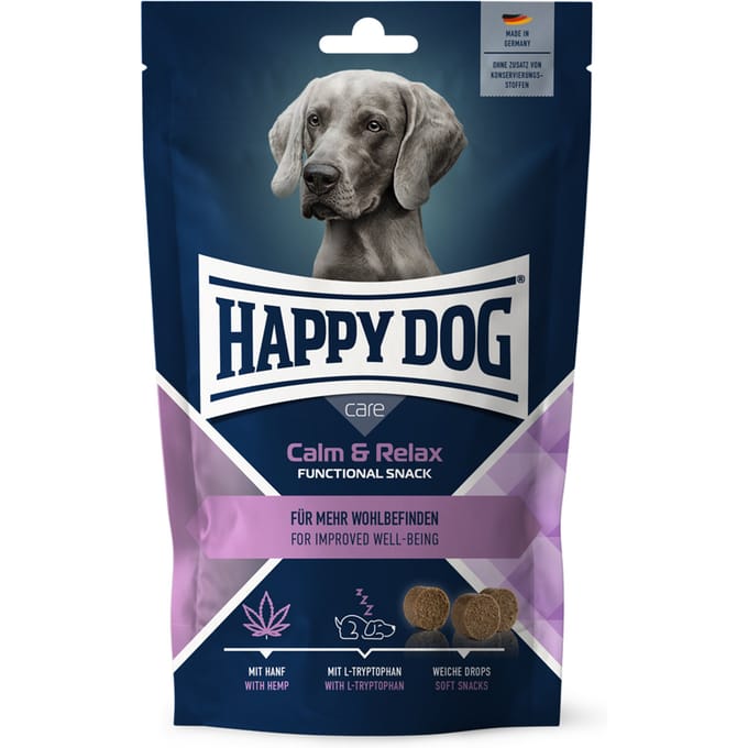 100g Calm & Relax met Eend Happy Dog Care Snack hondensnacks