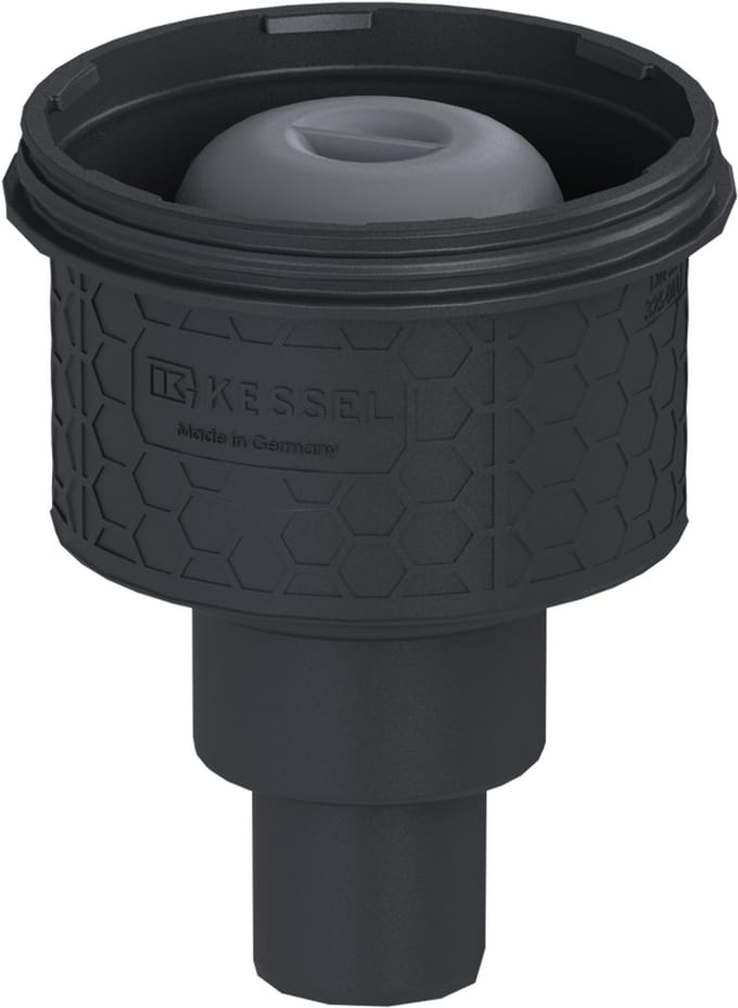 KESSEL-grondlichaam Practicus - DN 50, uitloop verticaal, 45250