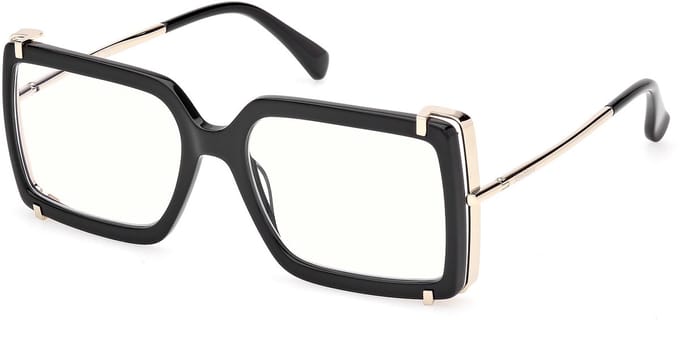 Maxmara MM5155-B Shiny black 55/17/135 WOMAN Brilmonturen