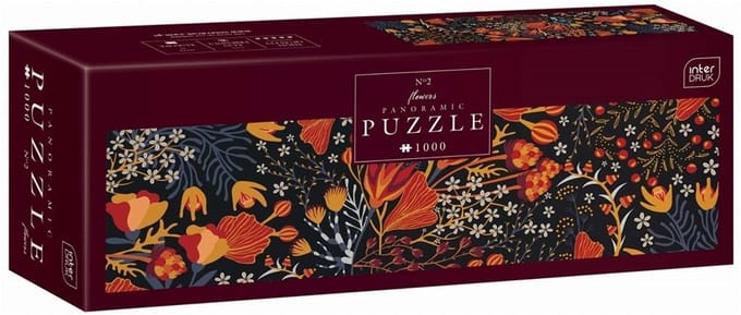 Puzzle panoramiczne 1000 Flowers 2