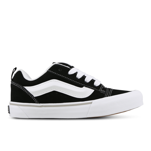 Vans Knu Skool Kindersneakers - Zwart - Maat 35 - Leer