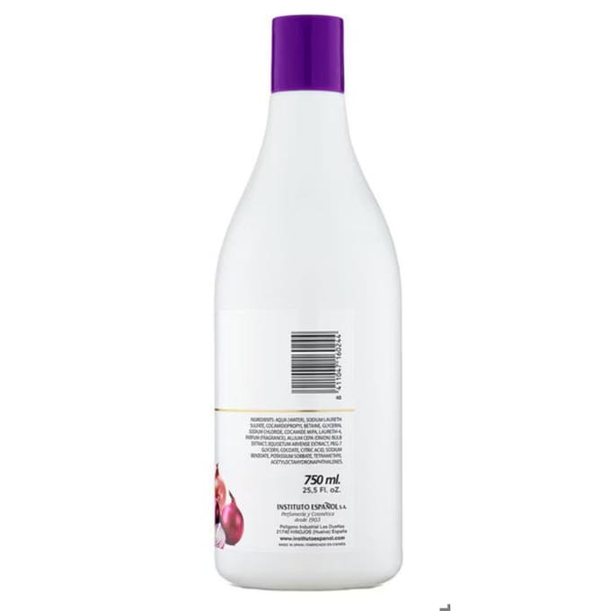 Shampoing EXTRAIT D'OIGNON, Instituto Español