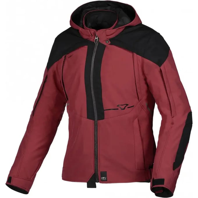 Vrouwen motorjack met capuchon Macna Territor