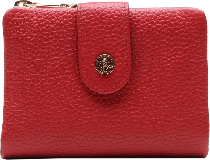 Esquire Portemonnee Madison Wallet Red Rood