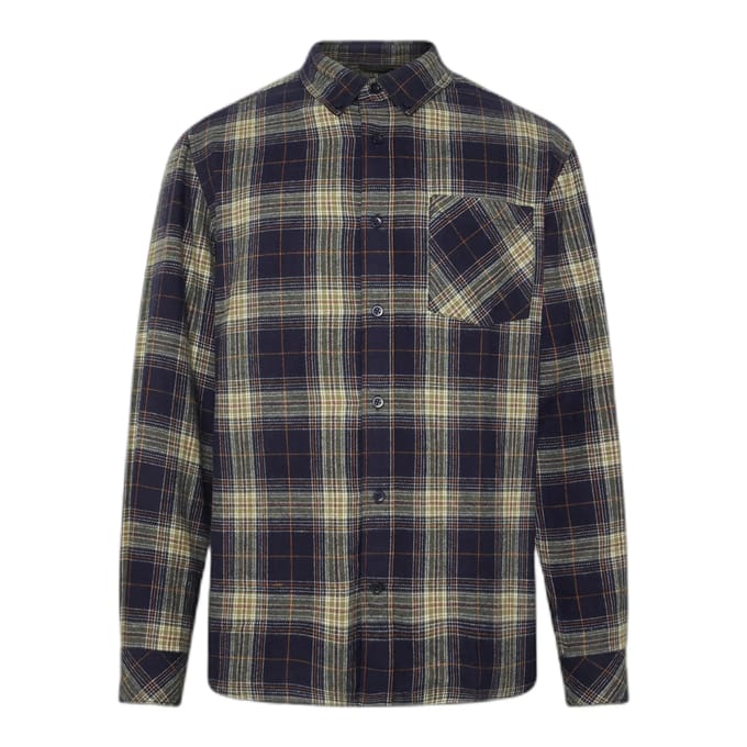 Flanellen overhemd KnowledgeCotton Apparel Dune