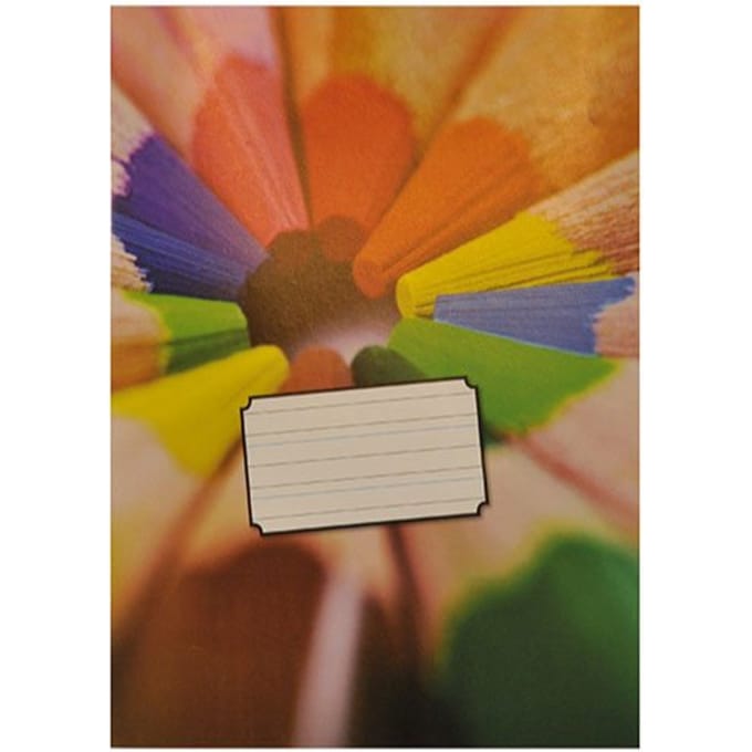 Kangaro schrift - A5 - lijn 6-3-6 - 36 pagina's - 80 grams - assorti