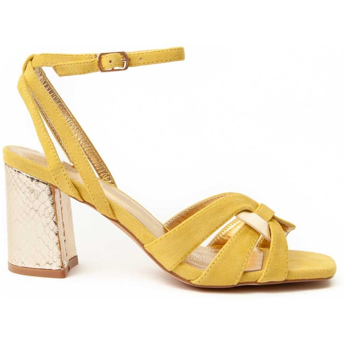 Sandaal met hak voor dames.  Montevita  Sanndal26  91760 41 groen