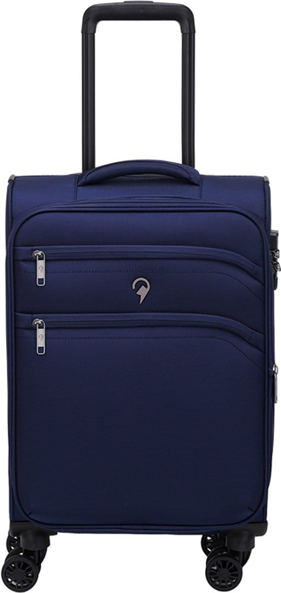 North Pioneer Gate Handbagage koffer 55 x 35 x 20 cm - Blauw