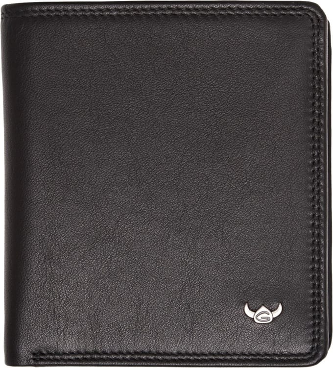 Golden Head Leren portemonnee Polo RFID Protect Scheintasche 1129 Schwarz zwart