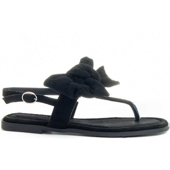 Montevita Platte Sandalen Flipp4 In Zwart