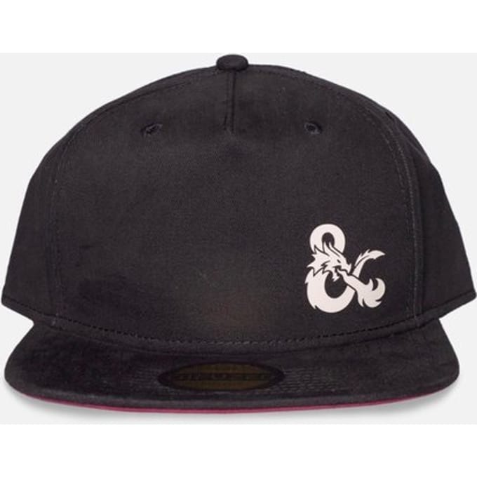 Dungeons And Dragons Snapback Pet Logo Zwart - Cap