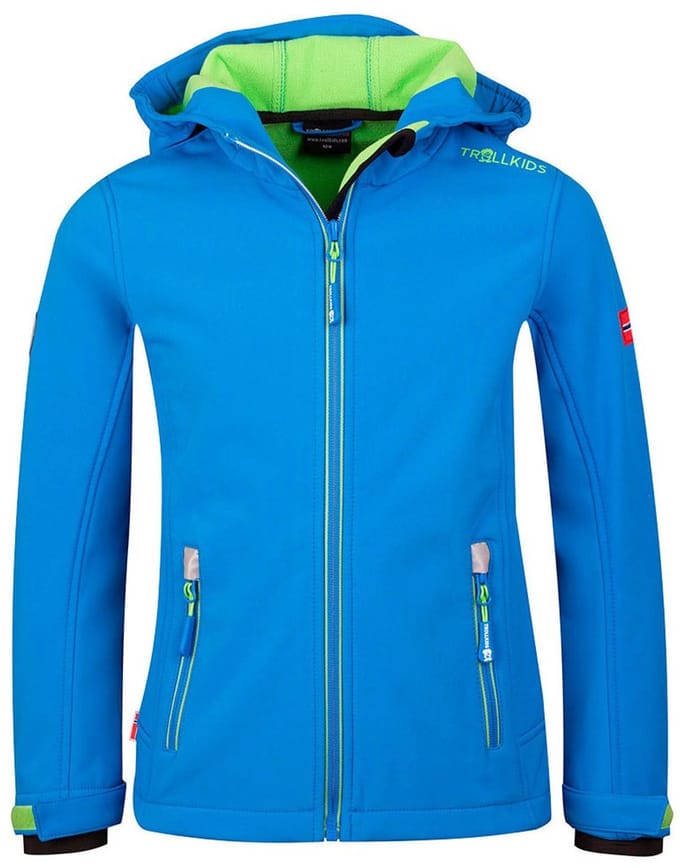 Trollkids Trollfjord Softshelljack Blauw 98 cm Jongen