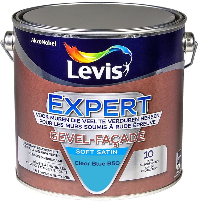 Levis - Expert Gevel Mix - Clear Blue B50 - Mengverf - 2,5 L