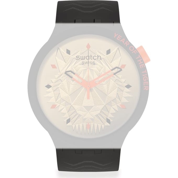 Swatch Plastic - BigBold - SB0/SO27 ASB03Z102 SB03Z102 Tiger Power 2022 Horlogeband