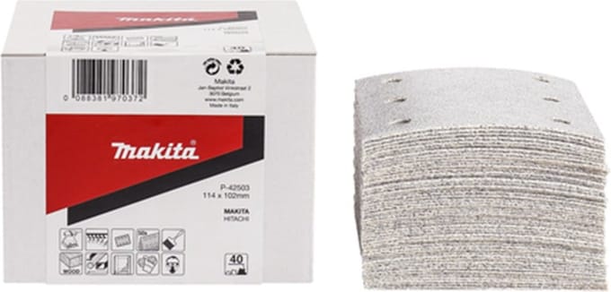 Makita P-42553 Schuurvel K150 114x102 wh