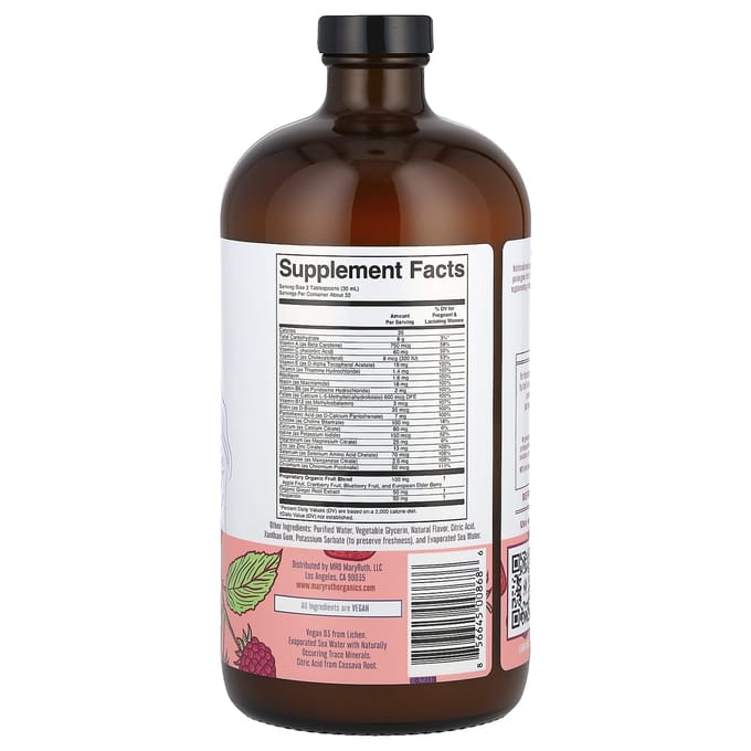 MaryRuth's - Prenatal Postnatal Multivitamin - 946ml