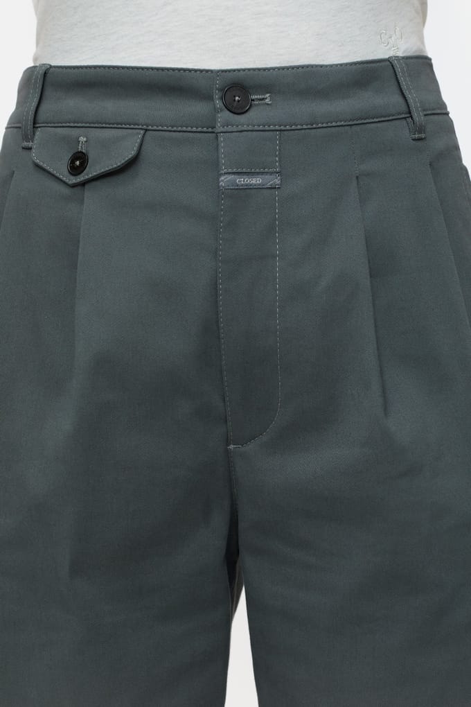 Closed Rhoone Pants Pini Green Größe: W30L32 | Stoffhosen Outlet | Damen | Grün