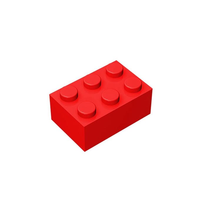 MOC 10 STUKS 3002 2x3 Stenen Bouwsteen High-Tech Plaat Bord Assembleren Leren-Gericht Deeltje Idee DOE-HET- red