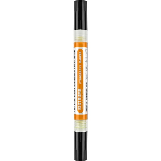 Houtbrander Pen Chemische Pyrografie Markeerpen Veilig Schroeitool voor Doe-het-zelf Projecten Hout Schilderen wit