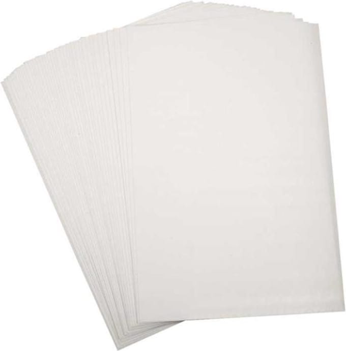 Creativ Company Krimpfolie Mat Wit A4 0,3mm dik 10 vel