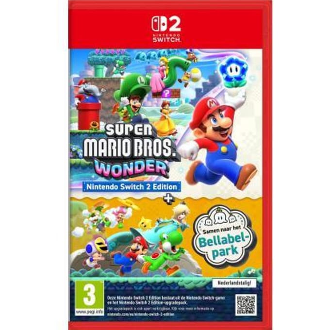 Super Mario Bros. Wonder Nintendo Switch 2 Edition + Samen naar het Bellabelpark - Nintendo Switch 2