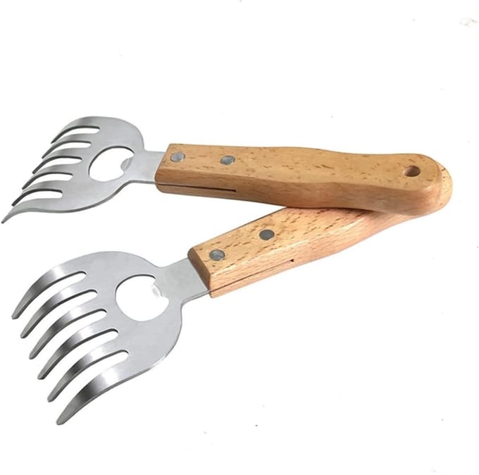 EXCITAT Pulled Pork Knuckle - Pulled Pork Vork - Vleesklauw - Pulled Pork Knuckle - Geschikt voor Pulled Pork, Kip, Rundvlees - 2 stuks